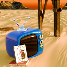Diorama desértico. 3D Animation, 3D Design, Packaging, and Portfolio Development project by Manuel López - 05.06.2025
