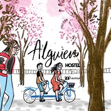 Videoclip animado "Alguien" - Hostel. Animation, Traditional illustration, Digital Illustration, and Animated Illustration project by M vicky Carballo - 05.06.2025