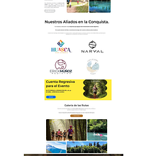 Triatlón Huasca. Web Development, Web Design, No-Code Development, and Digital Product Design project by Mary Fuentes Calderón - 05.08.2025