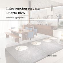 Intervención en casa Puerto Rico, Cancún. Projekt z dziedziny Projektowanie wnętrz, Architektura wnętrz, Dekoracja wnętrz i Projektowanie przestrzeni użytkownika scarlettmoram - 09.05.2025