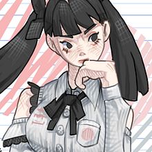 Thai School Girl Uniform + Jirai Kei Fashion. Un progetto di Illustrazione digitale, Disegno e Graphic design di ktpc8751 - 10.05.2025