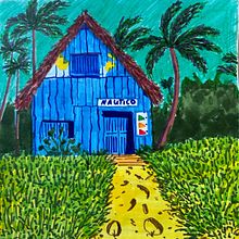 La casa azul. Un proyecto de Ilustración tradicional y Dibujo de Margarita Belorukova - 10.05.2025