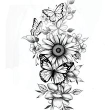 Vida . Un proyecto de Diseño de tatuajes, Ilustración tradicional e Ilustración botánica de Lourdes - 11.05.2025