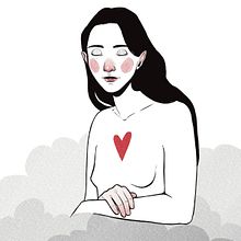 A Broken Heart is a Sprouting Heart. Digital Illustration, 2D Animation, Animation, and Animated Illustration project by Giulia Engel - 05.11.2025