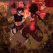 War of minds. Traditional illustration, and Digital Illustration project by atelle_contact - 05.12.2025