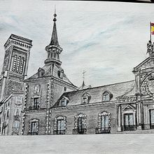 DIBUJO ARQUITECTONICO CON REALISMO, RIQUEZA Y DETALLE. Projekt z dziedziny  R, sunek architektoniczn,  Architektura,  R, sunek, R, sunek realist, czn i Sketching użytkownika palomoreno - 13.05.2025