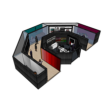 Un recorrido colorido a través de Kolor. Design, Spatial Design, Interior Architecture & Interactive Design project by Isabella - 05.13.2025