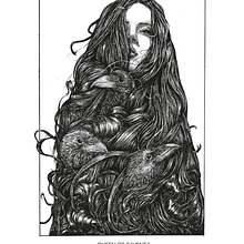 Queen . Drawing, Ink Illustration, Pencil Drawing, and Realistic Drawing project by Stanisław Łanica - 05.14.2025