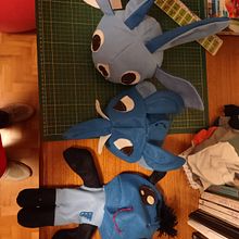 Tres textiles toys. Un progetto di Design di giocattoli, Character design, Cucito e Textile Design di d_ebbieg - 18.05.2025