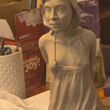 The Sundress (front). Arts, Crafts, and Ceramics project by Kelley Del Duca - 05.19.2025
