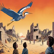 Cuando el heraldo cayó del cielo. Un progetto di Scrittura, Narrativa, Stor, telling, Scrittura di narrativa fiction e Scrittura creativa di América Fernanda Castañeda Arrioja - 20.05.2025