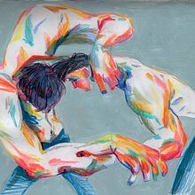 Mis estudios de dibujo expresivo:). Drawing, Figure Drawing, Fine Arts, Gouache Painting, Pencil Drawing, Portrait Drawing, and Realistic Drawing project by 2002juness - 05.20.2025