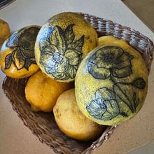 Cesta de limones  Ein Projekt aus dem Bereich Zeichnung von María Ruiz Romero - 20.05.2025