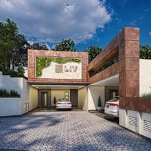 Proyecto de Diseño de Vivienda. Een project van Architectuur, Interactief ontwerp y  3D-ontwerp van Jogli - 21.05.2025
