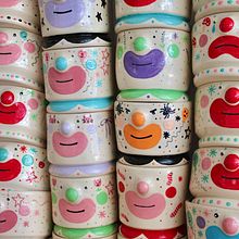 Cups for Bob Baker Marionette Theater. Projekt z dziedziny Ceramika użytkownika Soraya Yousefi - 21.05.2025
