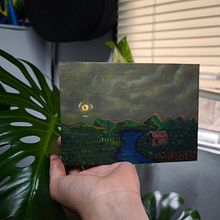 Penumbra Ein Projekt aus dem Bereich Malerei mit Acr, l, Traditionelle Illustration und Malerei von Johana Saravia Bulla - 21.05.2025
