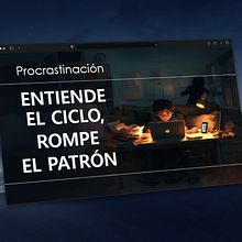 ¿Por qué procrastinamos si sabemos que está mal?. Projekt z dziedziny Sztuczna Inteligencja, Ilustracja c, frowa i Projektowanie prezentacji użytkownika Daniel Sandoval Cipriani - 22.05.2025