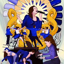 Pintant les arts. Art Direction, Traditional illustration, Photograph, Post-production, Digital Illustration, Digital Drawing, and Editorial Illustration project by Maria Peix - 05.23.2025