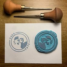 Dodo Futé. Projekt z dziedziny Craft, Grawerstwo,  Sztuki piękne, Trad, c, jna ilustracja, Stemple, T i pografia użytkownika Alix BEAUJARD - 24.05.2025