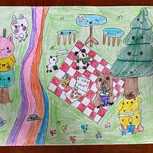 Kawaii Together. Character Design, Digital Illustration, and Manga project by Louise Sumner - 05.25.2025