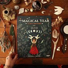 The Magical Year book . Traditional illustration, and Picturebook project by Tijana Lukovic - 05.26.2025