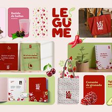 Legúme - Branding. Graphic Design, Br, ing & Identit project by Cris Pousada - 05.26.2025