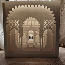 Palacio de Papel. Paper Craft project by angel_marcos_rd - 05.26.2025