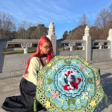 Koi Pond Parasol. Crochet project by katelyn leonardo - 05.27.2025