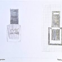 Síntesis grafica. Projekt z dziedziny  R, sunek, Design, R i sunek ołówkiem użytkownika Fernanda Chau - 27.05.2025