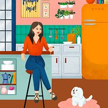 Colourful Illustration. Digital Drawing, Digital Illustration, Drawing, and Traditional illustration project by Bea Vadillo - 05.27.2025