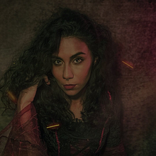 La Bruja. Studio Photograph, Portrait Photograph, Photograph, Post-production, Fine-Art Photograph, Photo Retouching, Photomontage, and Self-Portrait Photograph project by Aline Cardoso Santos - 05.28.2025