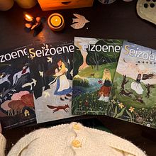 Seizoener magazine cover . Traditional illustration, Fine Arts, Br, ing & Identit project by Tijana Lukovic - 05.28.2025