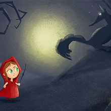 The little and brave red one. Projekt z dziedziny Ilustracja c i frowa użytkownika luiz_agenciasmart - 29.05.2025