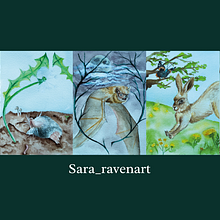 Animal series. Traditional illustration, and Watercolor Painting project by Sara - 05.29.2025