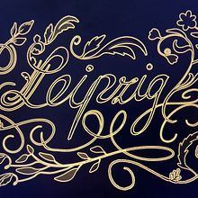 Messestadt Leipzig. Calligraph, Digital Lettering, H, Lettering, and Lettering project by Carola Zain - 05.29.2025