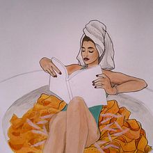 Questa sono io. Projekt z dziedziny Trad, c i jna ilustracja użytkownika Valentina Chimenti - 30.05.2025