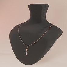 POET | ARTIST • A Necklace in Tribute. Projekt z dziedziny 3D i  Modelowanie 3D użytkownika Bruna Guedes - 01.06.2025