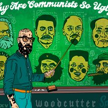 Why Are Communists So Ugly?. Digital Illustration project by woodcutter Manero - 06.01.2025
