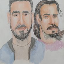 Proyecto Final. Un progetto di Belle arti, Disegno a matita, Illustrazione tradizionale, Disegno, Disegno di ritratti, Disegno realistico, Disegno artistico e Disegno con matite colorate di Axel Levy - 01.06.2025
