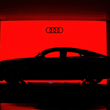 Red Current: Audi RS GT e-tron. Artificial Intelligence, Art Direction, AI Design, AI Content Creation, and Concept Art project by Cristian Martinez Suñol - 06.02.2025