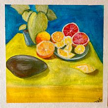 Mein Abschlussprojekt zum Kurs Gouache-Malerei: Lebendige Kunstwerke schaffe. Projekt z dziedziny Teoria barw,  Sztuki piękne, Malowanie gwaszami i  Malarstwo użytkownika Susanne Taudte - 04.06.2025