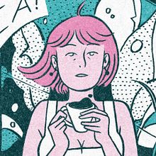 A CADA SETE ONDAS. Projekt z dziedziny  R, sunek, Trad, c, jna ilustracja, Komiks i Projektowanie postaci użytkownika Beatriz Brajal - 04.06.2025