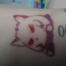 Gengar. Projekt z dziedziny Projektowanie tatuaż użytkownika Cristina Belloni - 05.06.2025