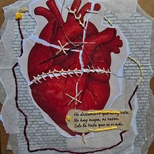 Mi proyecto del curso: Técnicas de bordado experimental sobre papel. Projekt z dziedziny  Haft,  Sztuki piękne i  Kolaż użytkownika Anabell Jorge - 06.06.2025