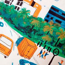 Paisajes Urbanos: Imagina, Traza, Revela. Projekt z dziedziny Sketchbook, Książka obrazkowa,  R, sunek, Projektowanie graficzne, R, sowanie kredkami, Ilustracja w i dawnicza użytkownika Claudia Silva - 08.06.2025