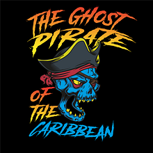 THE GHOST PIRATE OF THE CARIBBEAN. Projekt z dziedziny Trad, c, jna ilustracja, Ilustracja c, frowa i Grafika wektorowa użytkownika JUAN MARQUEZ - 09.06.2025