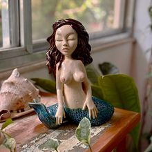 O nascimento de uma sereia . Ceramics, Fine Arts, and Sculpture project by Tatiana Carvalho - 06.09.2025