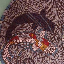 My first mosaic. Projekt z dziedziny Craft, Ceramika,  Dekoracja wnętrz, Projektowanie i w, rób mebli i DIY użytkownika oana_craiu - 09.06.2025