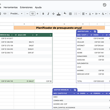 Ejercicio de Planificación de ingresos y presupuesto. Consultoria criativa, Gestão de design, e Marketing projeto de Vanessa PT - 10.06.2025
