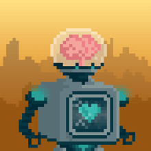Unibotz. Projekt z dziedziny Pixel art użytkownika binja - 10.06.2025